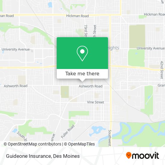 Guideone Insurance map