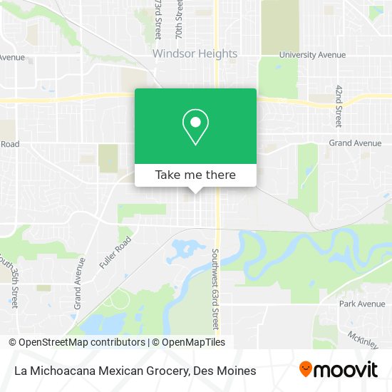 La Michoacana Mexican Grocery map