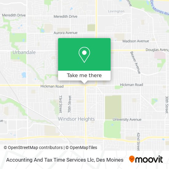 Accounting And Tax Time Services Llc map