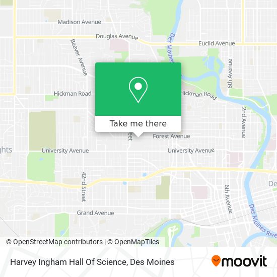 Mapa de Harvey Ingham Hall Of Science