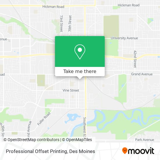 Professional Offset Printing map