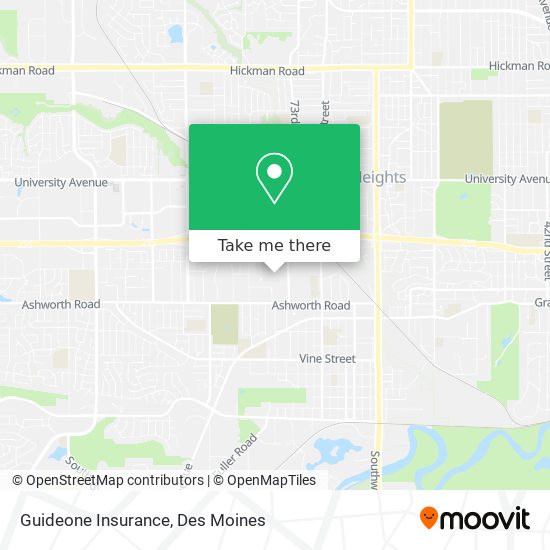 Mapa de Guideone Insurance
