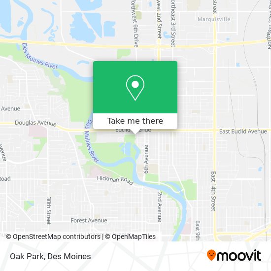 Mapa de Oak Park