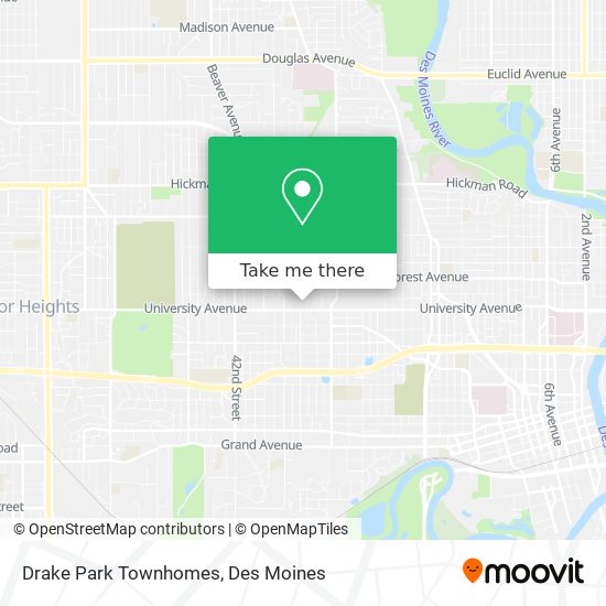 Mapa de Drake Park Townhomes