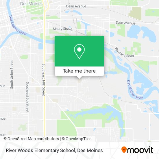 Mapa de River Woods Elementary School