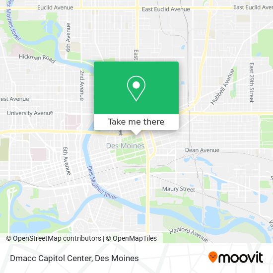 Dmacc Capitol Center map