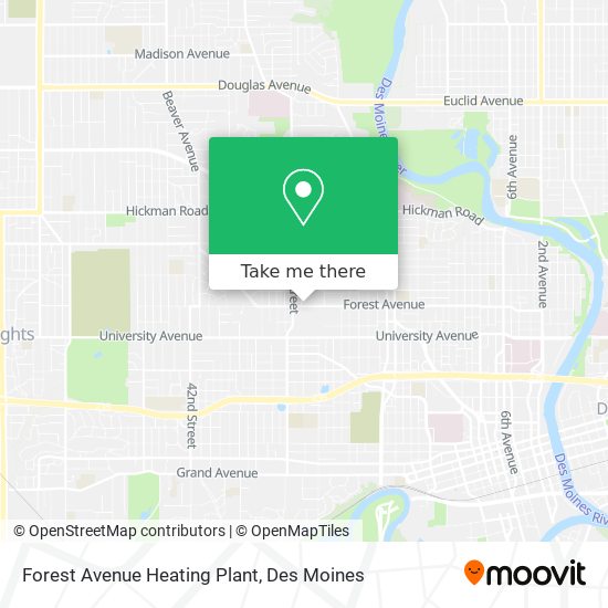 Mapa de Forest Avenue Heating Plant