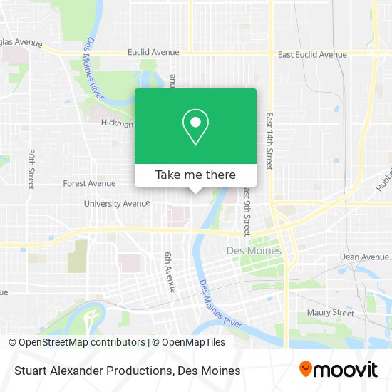 Mapa de Stuart Alexander Productions