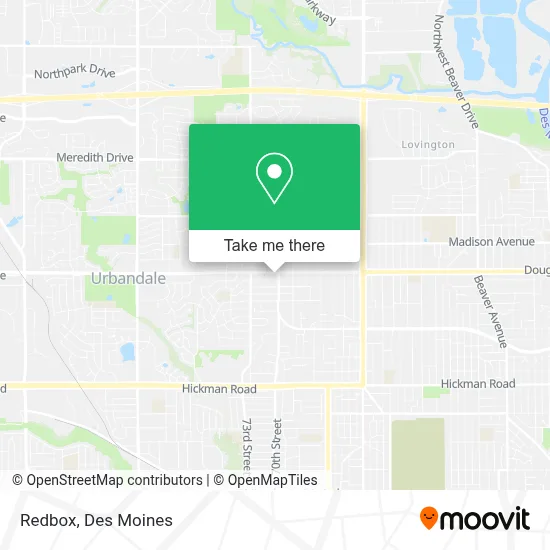 Redbox map