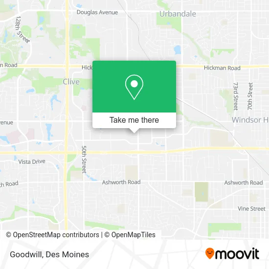 Goodwill map