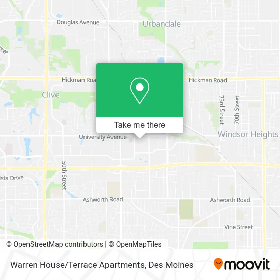 Warren House / Terrace Apartments map