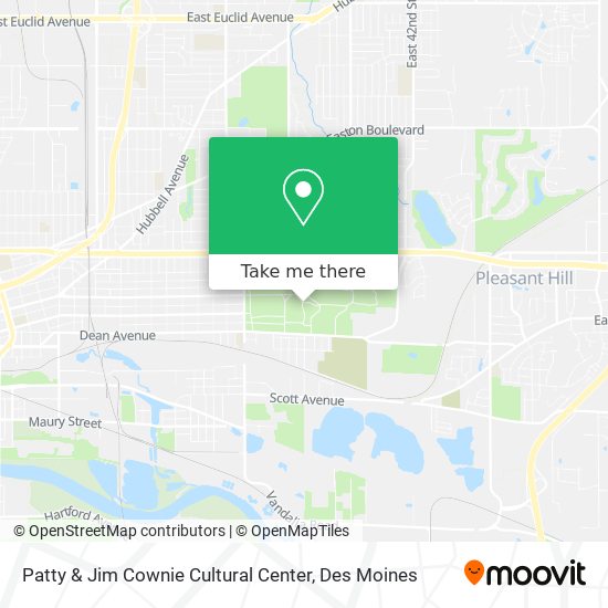 Patty & Jim Cownie Cultural Center map