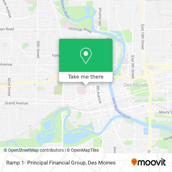 Ramp 1- Principal Financial Group map
