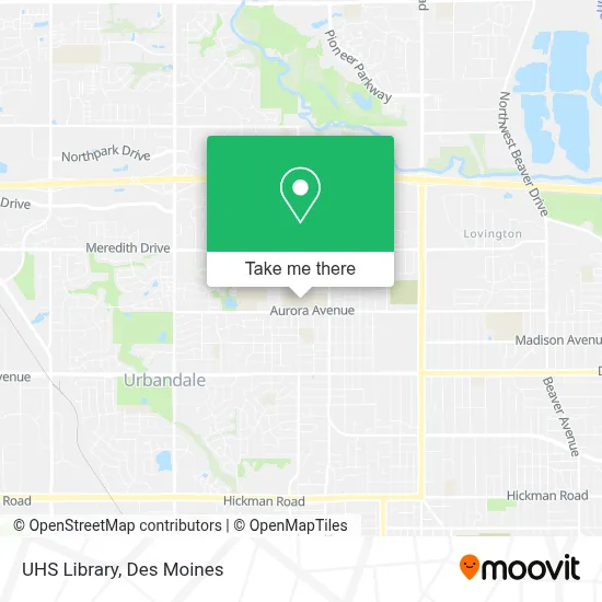 UHS Library map