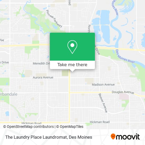 Mapa de The Laundry Place Laundromat