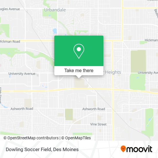 Mapa de Dowling Soccer Field