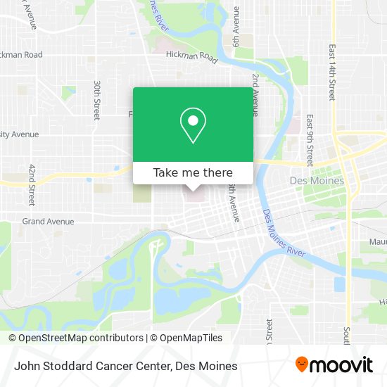 John Stoddard Cancer Center map