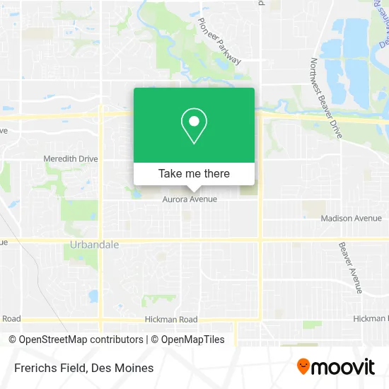 Frerichs Field map