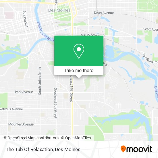 Mapa de The Tub Of Relaxation