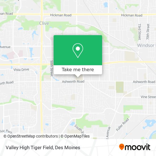 Valley High Tiger Field map