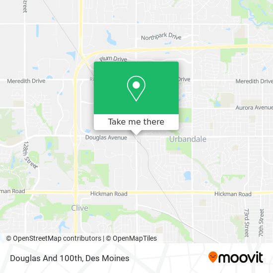 Douglas And 100th map