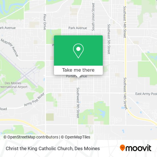 Mapa de Christ the King Catholic Church