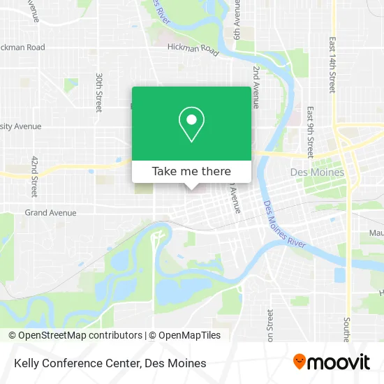 Kelly Conference Center map