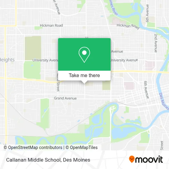 Callanan Middle School map