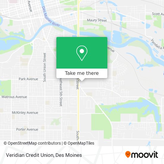 Veridian Credit Union map