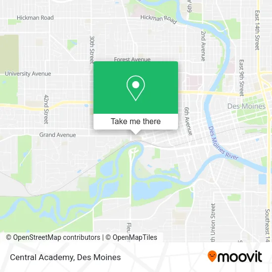Mapa de Central Academy