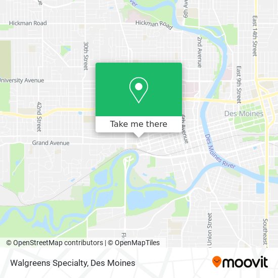 Mapa de Walgreens Specialty