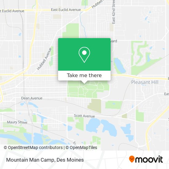 Mountain Man Camp map