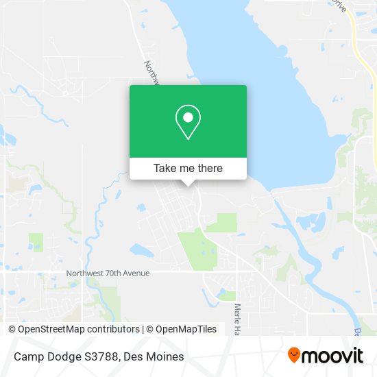 Camp Dodge S3788 map