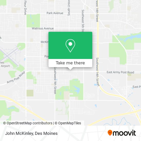 Mapa de John McKinley