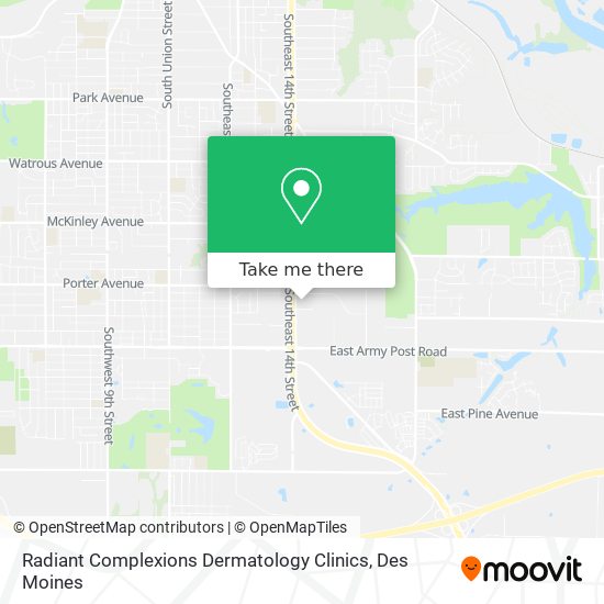Radiant Complexions Dermatology Clinics map