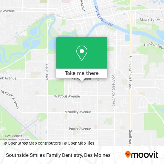 Southside Smiles Family Dentistry map
