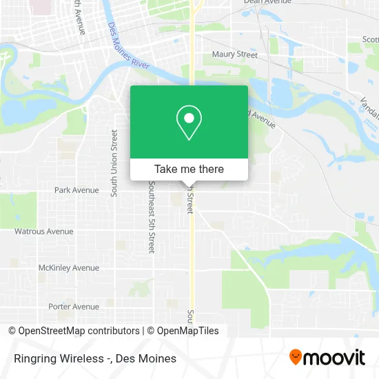 Ringring Wireless - map