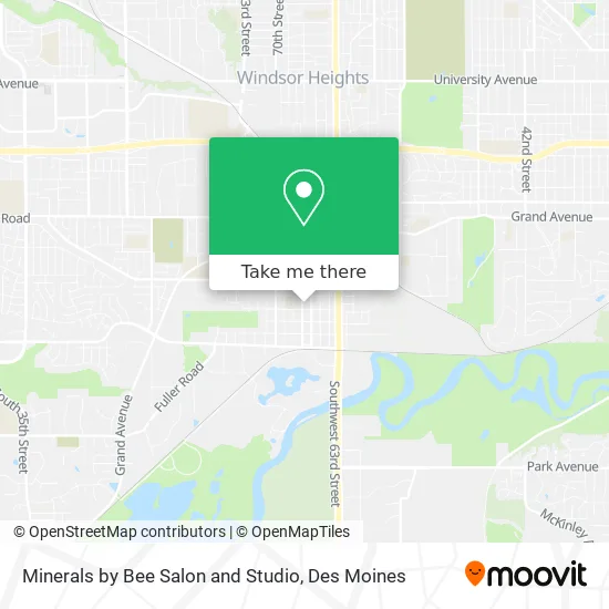 Minerals by Bee Salon and Studio map
