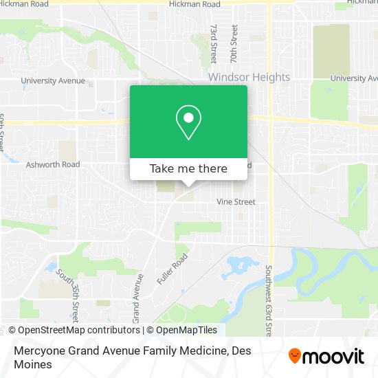 Mercyone Grand Avenue Family Medicine map