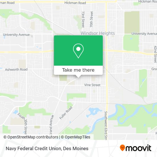 Navy Federal Credit Union map