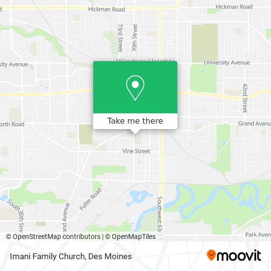 Mapa de Imani Family Church