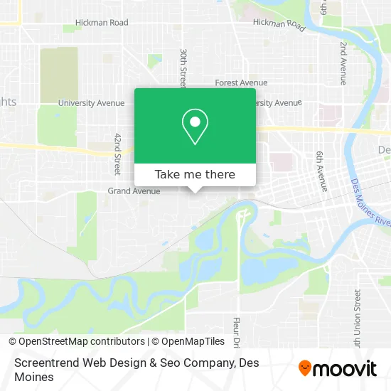 Screentrend Web Design & Seo Company map