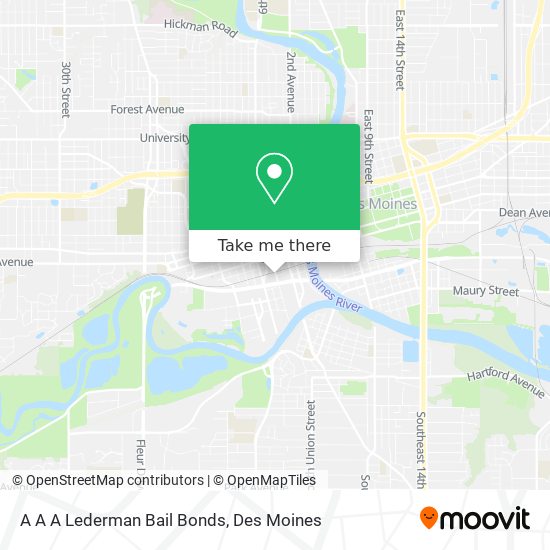 A A A Lederman Bail Bonds map