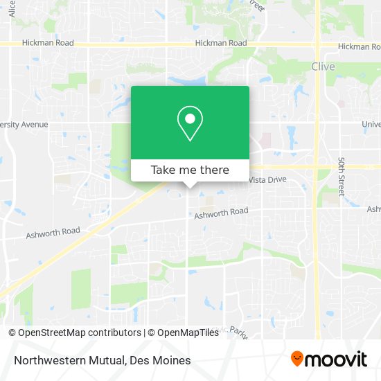 Mapa de Northwestern Mutual