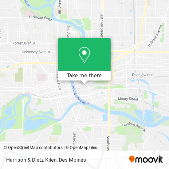 Mapa de Harrison & Dietz-Kilen