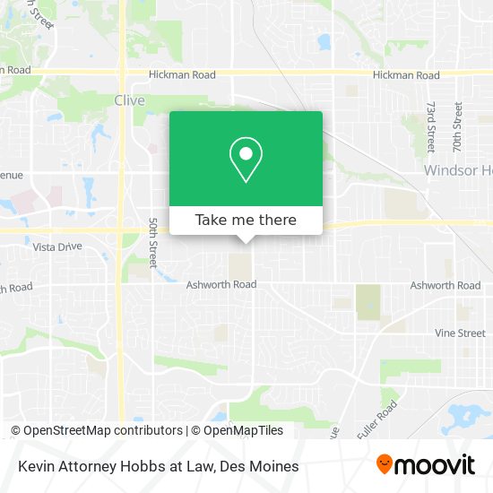 Mapa de Kevin Attorney Hobbs at Law