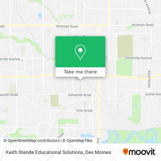Mapa de Keith Stende Educational Solutions