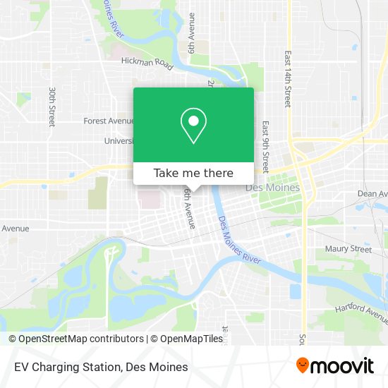 EV Charging Station map