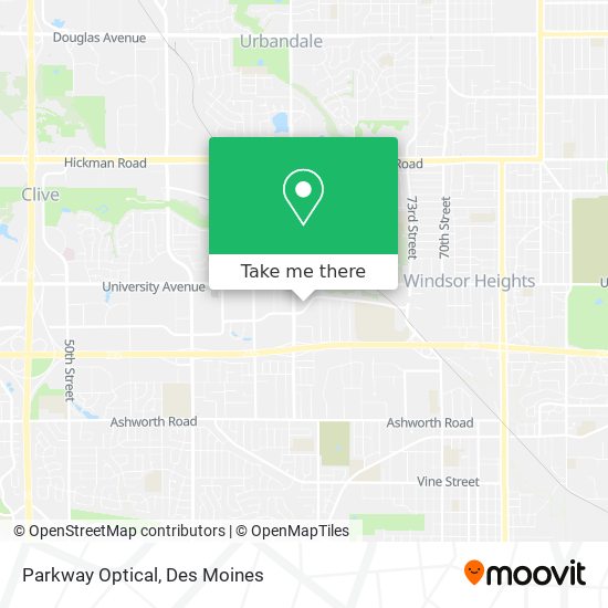 Mapa de Parkway Optical