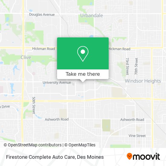Mapa de Firestone Complete Auto Care